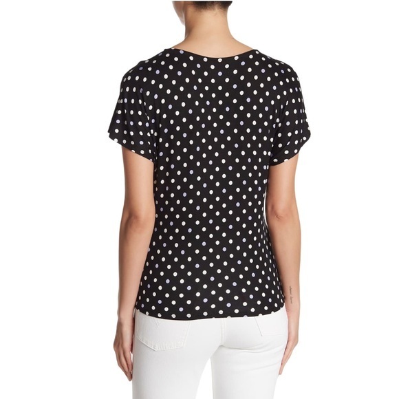 NWT 14th & Union Shirred Wrap T-Shirt - Picture 2 of 2